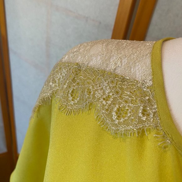 Yellow Bar III Tunic Blouse - Size S - Picture 5 of 10